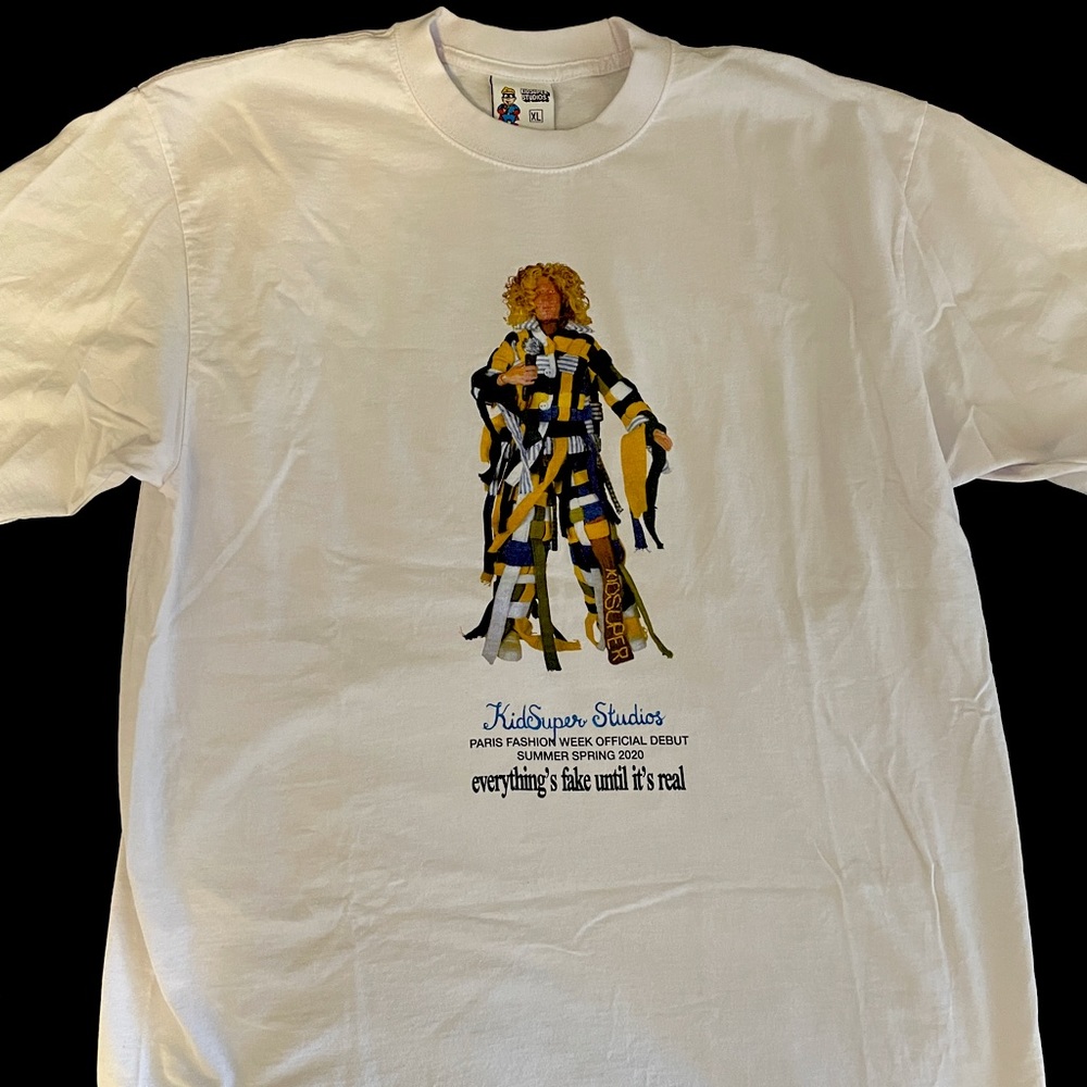RARE KidSuper Studios Fashion Week T Shirt